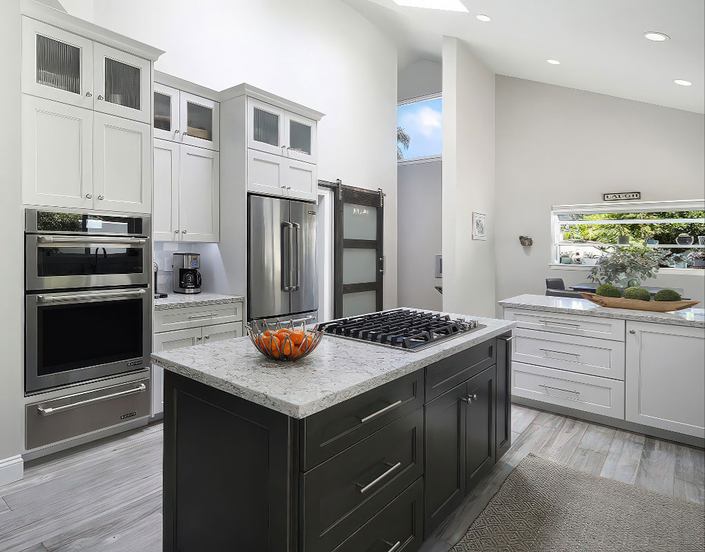 Carlsbad Great Room Remodel - Casafina Interior Design | Orange County