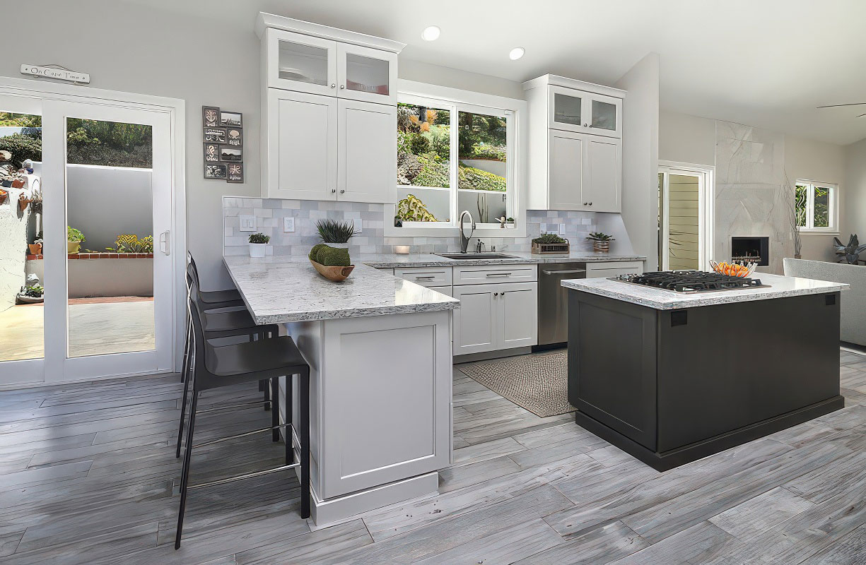 Carlsbad Great Room Remodel - Casafina Interior Design | Orange County