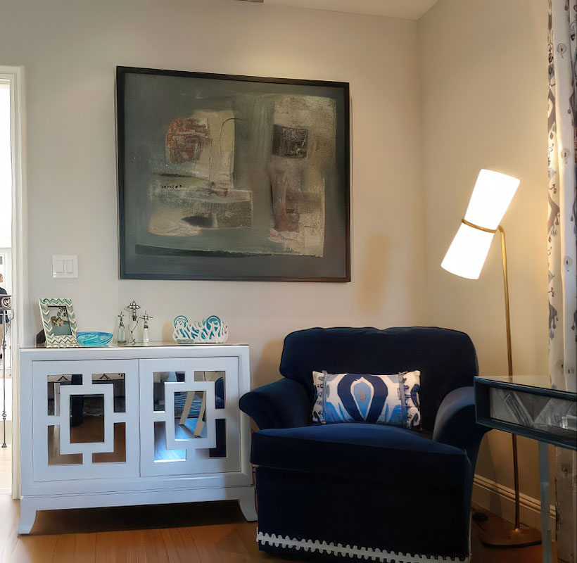 Pacific Palisades Living Room Remodel - Casafina Interior Design | Los Angeles & Orange Counties