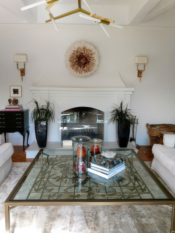 Pacific Palisades Living Room Remodel - Casafina Interior Design | Los Angeles & Orange Counties