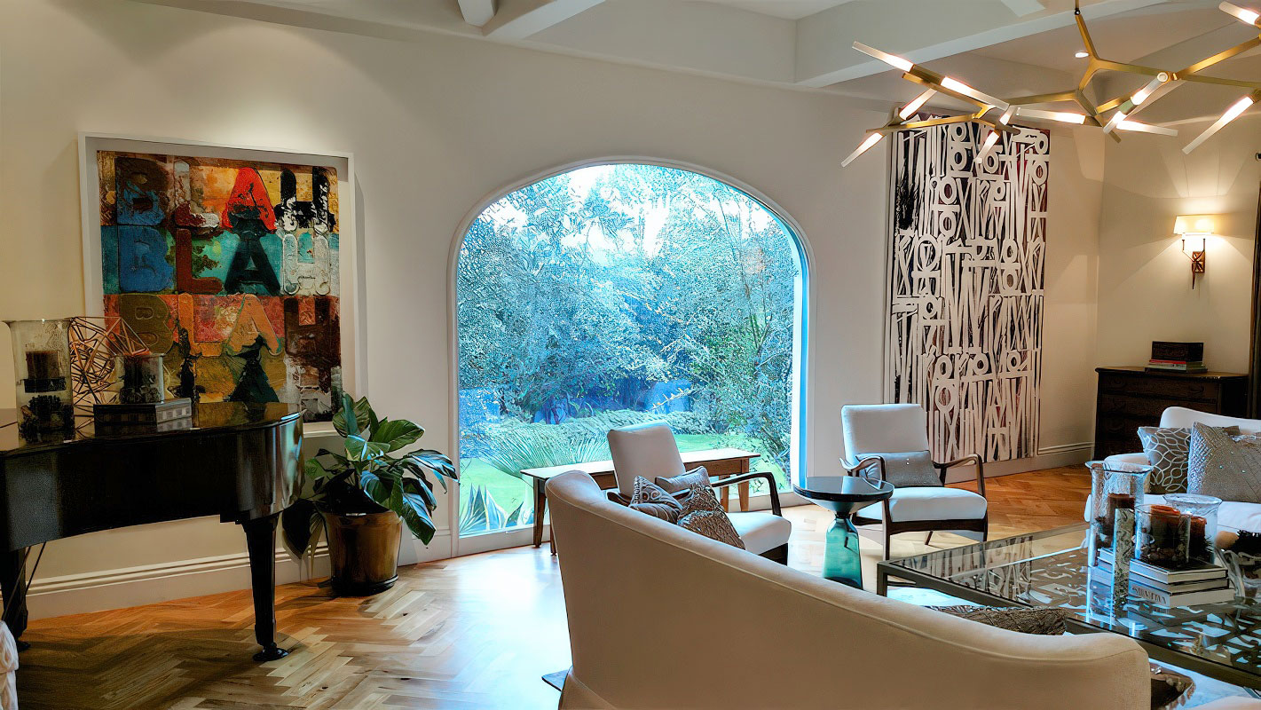 Pacific Palisades Living Room Remodel - Casafina Interior Design | Los Angeles & Orange Counties