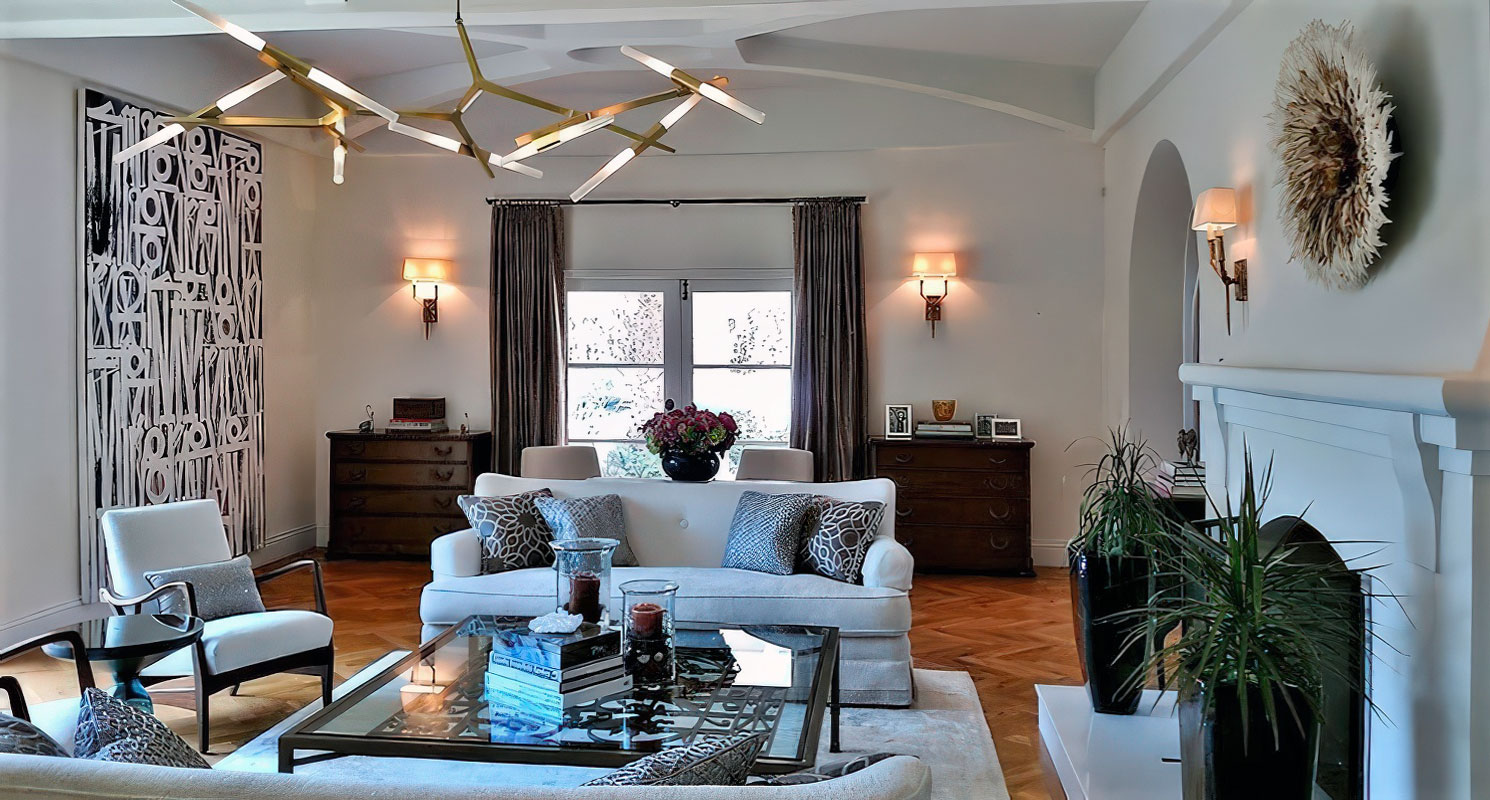 Pacific Palisades Living Room Remodel - Casafina Interior Design | Los Angeles & Orange Counties