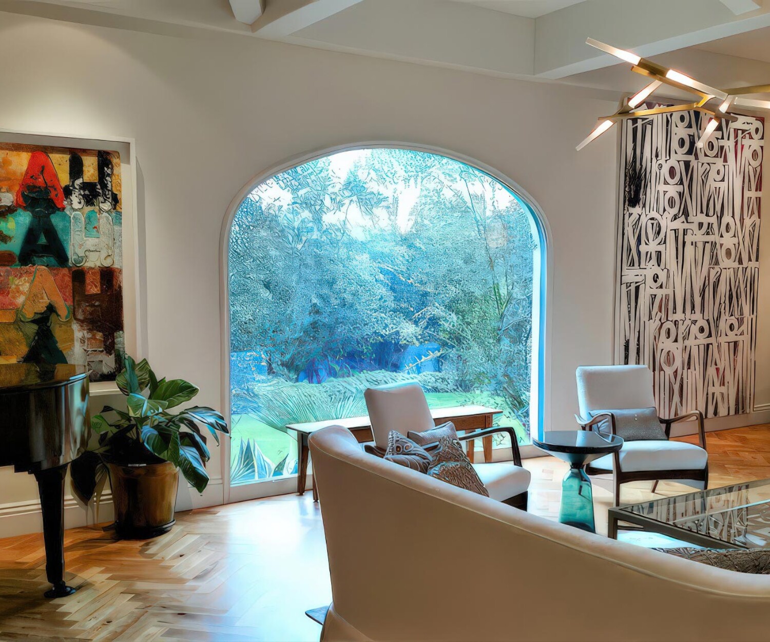 Pacific Palisades Living Room Remodel - Casafina Interior Design | Los Angeles & Orange Counties