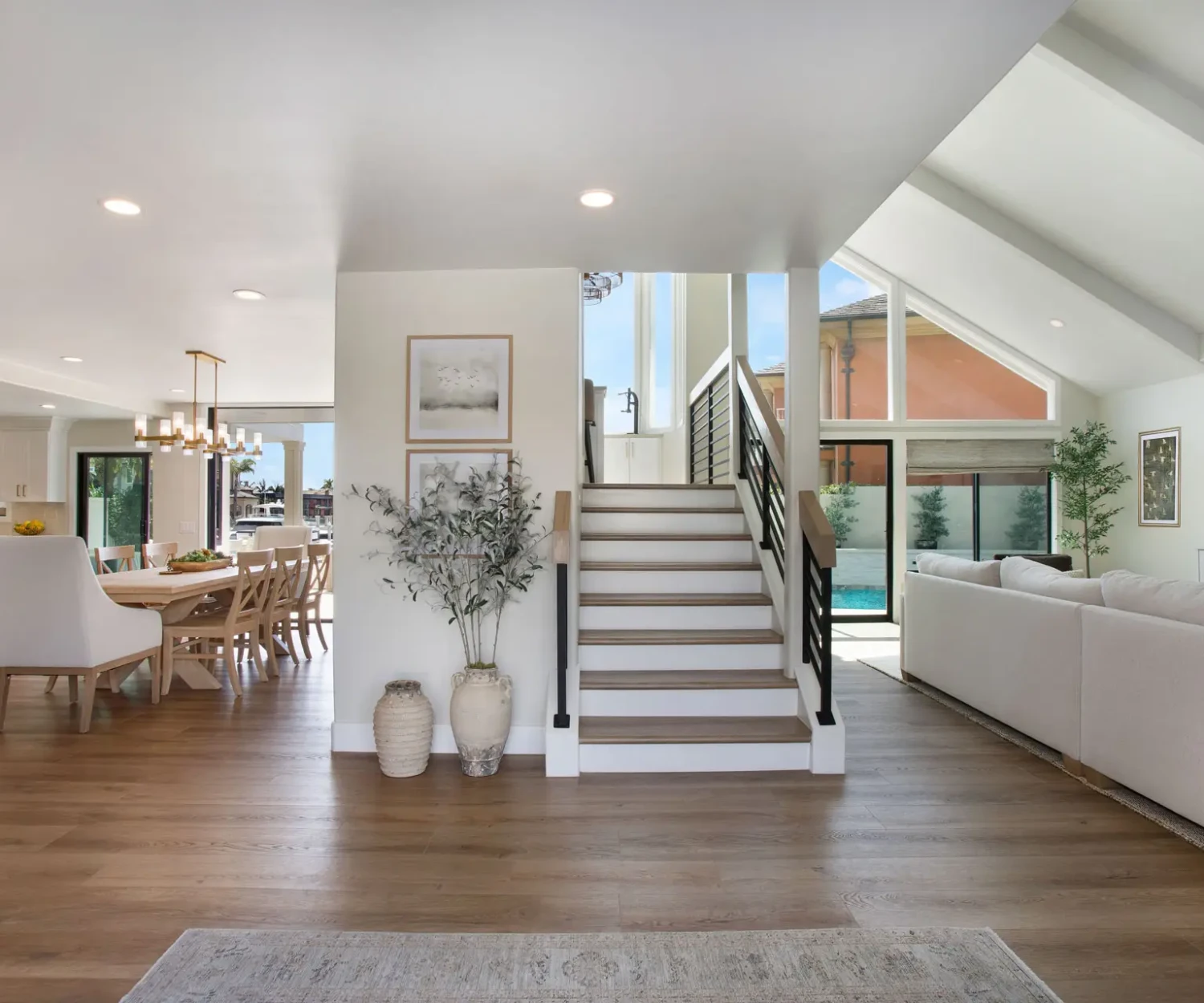 Full home remodel in Huntington Harbour - Casafina Interior Design